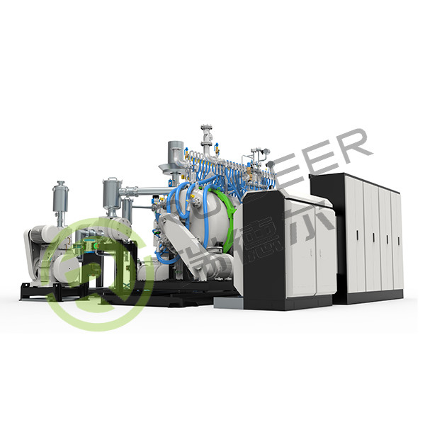 Horisontal vakum cepat pendinginan Sinter HIP Oven dengan 10mpa Tekanan 1800C Max Working Temperature.