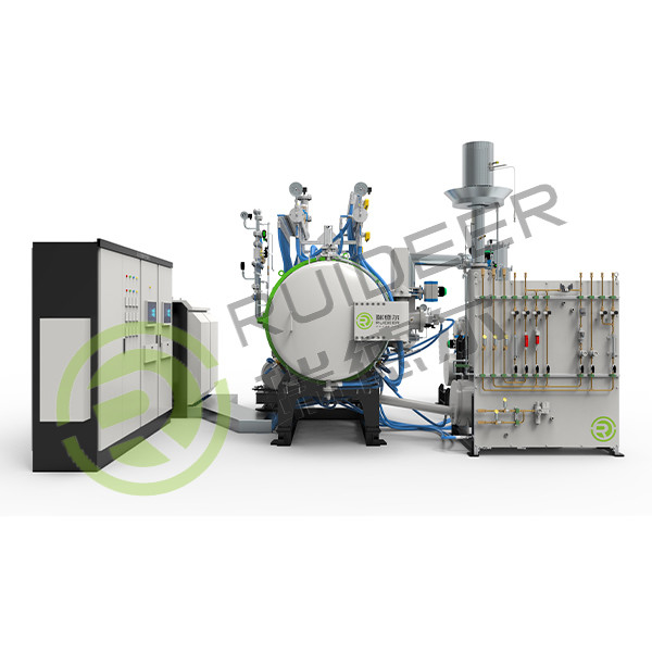 Horisontal vakum cepat pendinginan Sinter HIP Oven dengan 10mpa Tekanan 1800C Max Working Temperature.