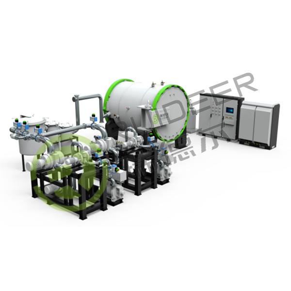 1500C CVD SIC Epitaxy Growth Furnace untuk Silicon Carbide Growth dalam 1000*1000*1500mm Efektif Space