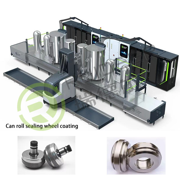 Roll Sealing Wheel CVD Coating Furnace dengan CO Precursors dan Gas Distributor Tahap Kedua