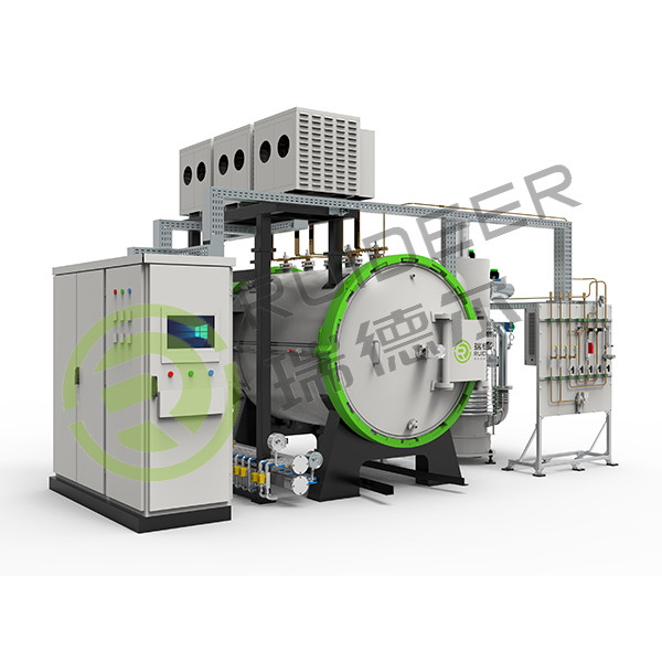 800-1300 °C super vakum tinggi dan suhu tinggi batch sistem tungku pemadaman untuk bahan baja atau tembaga