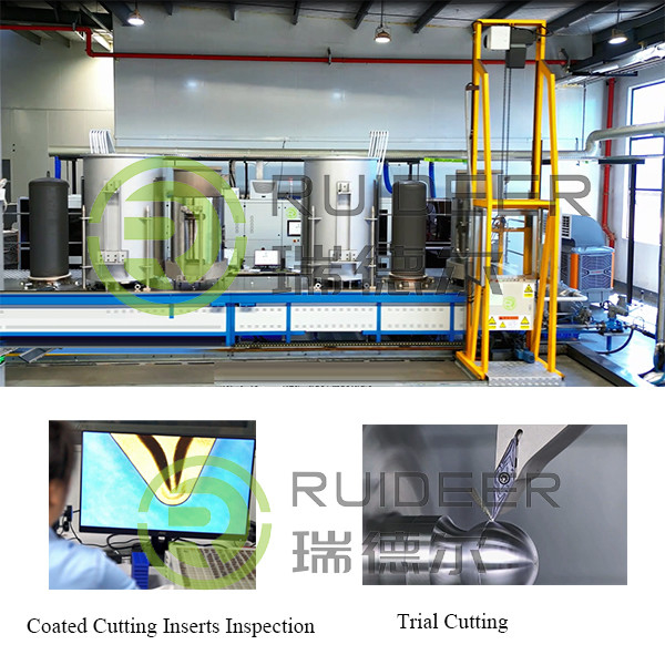 suhu tinggi Alloy Coating Chamber Mesin Lapisan Deposisi Uap Kimia Untuk Alat Pemotong Karbida Tungsten