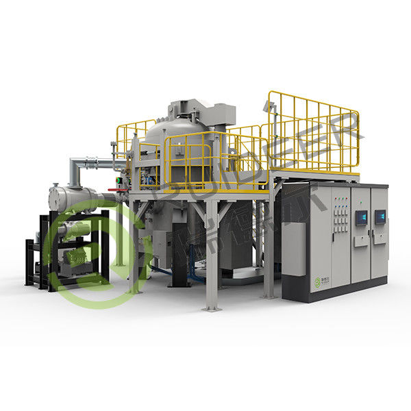 Ukuran Kamar yang dapat disesuaikan Tungku Sintering Logam dengan Mode Kontrol Suhu yang Unik dan Tingkat Vakum Hingga 10 -3 Mbar