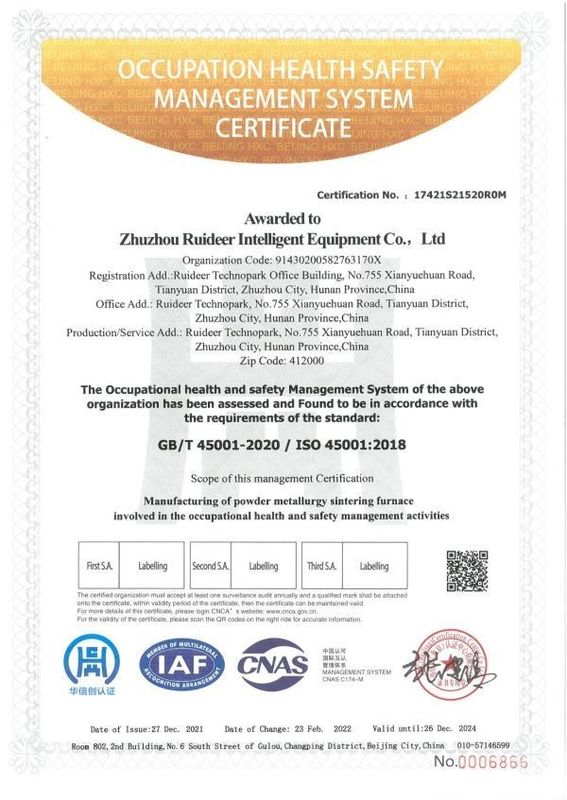 Customized Efektif Space Single Chamber Industrial Vacuum Furnace untuk Aplikasi Pengolahan Tekanan Tinggi