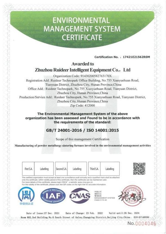 Customized Efektif Space Single Chamber Industrial Vacuum Furnace untuk Aplikasi Pengolahan Tekanan Tinggi