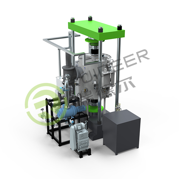 Cakram elektrostatik tipe JR tungku sintering tekan panas vakum (keramik aluminium nitrida)