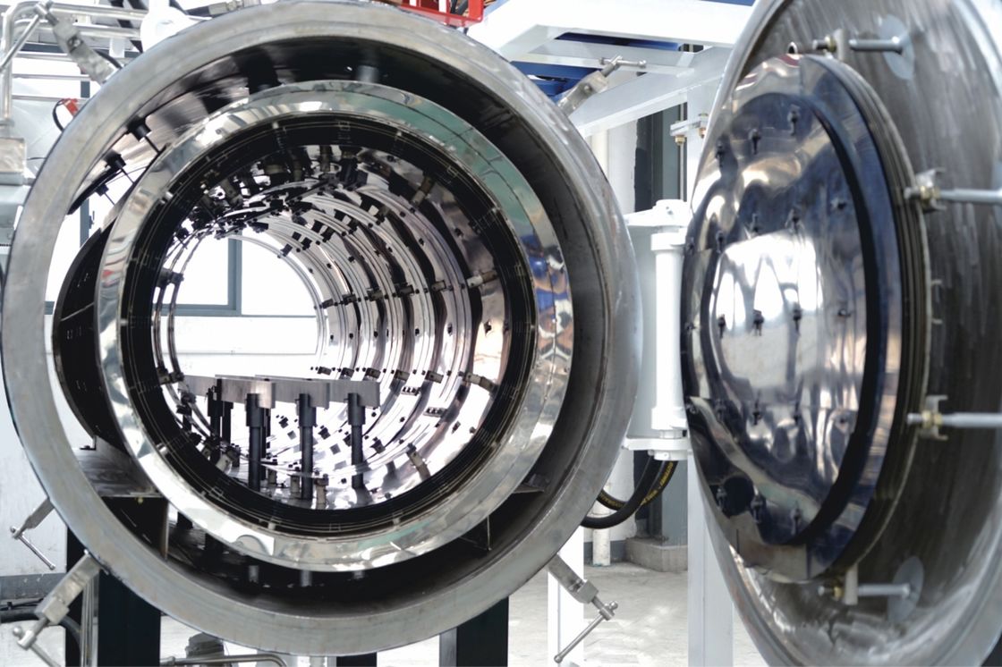 Tanur Sintering Logam 220KVA dengan Elemen Pemanas Molibdenum dan Zona Kerja 300mm×300mm×900mm