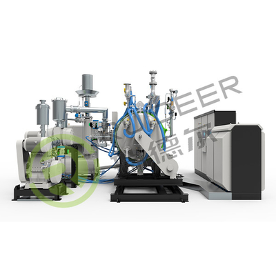 Horisontal vakum cepat pendinginan Sinter HIP Oven dengan 10mpa Tekanan 1800C Max Working Temperature.