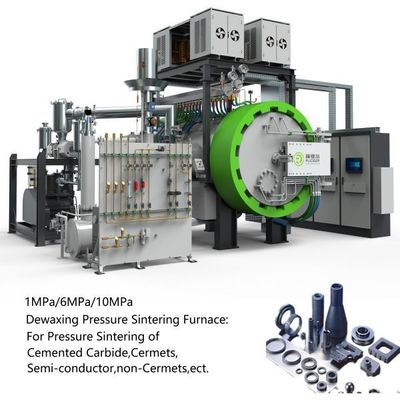 Customized Efektif Space Single Chamber Industrial Vacuum Furnace untuk Aplikasi Pengolahan Tekanan Tinggi