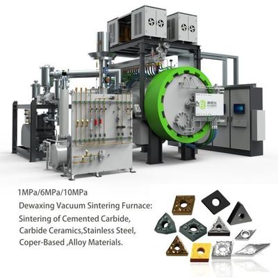 Proyek turn-key dari Alat Pemotong Karbida Semen/tungsten dengan Tungku Sintering Tekanan Gas Cerdas