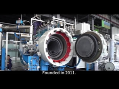 1200-1800C Sinter Hip Furnace Supplier Pemanasan Periodik Dengan Pintu Ganda