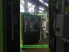 Silicon Nitride Keramik Sintering Furnace dengan 60 bar Tekanan dan ruang kerja yang dapat disesuaikan